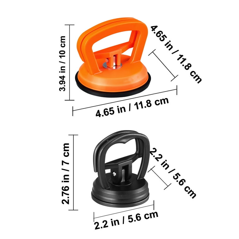 2X Heavy Duty Suction Cup FOR Car Dent Remover Puller Car Rubber Pad Lifter
