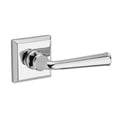 thumbnail image 1 of Baldwin EN.FED.TSR.260 Entry Federal Lever & Traditional Square Rose, Bright Chrome, 1 of 1