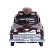 1946 DeSoto Suburban with Roof Rack and Canoe Royal Maroon 1/87 (HO) Scale Diecast Model Car by Oxford Diecast