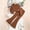 Brown, variant on Zecgelong Girls 2 Piece Outfits Long Sleeve Crop Tops Sweatshirt Ribbed Shirts And Flared Pants Jogger Pants Outfits Girls 2 Piece Sets Age 7-8 Years