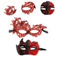 thumbnail image 6 of Abbraccia Masquerade Couple Set Cosplay Costume Accessories Halloween for Stage Performance Musical Party Night Club Dress up Red, 6 of 9