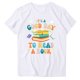 thumbnail image 2 of Fiudx Camisetas para Mujer Tops con Estampado de Moda para Mujer, Blusa de Manga Corta con Cuello Redondo, Camisetas, 2 of 3