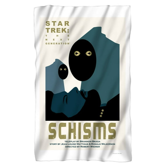 Star Trek TNG Season 6 Episode 5 Fleece Blanket (36x58)
