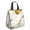 White and Gold-1, variant on White and Gold Marble Pattern Insulated Lunch Bag for Women Men, Large Portable Soft Cooler Tote, Thermal Food Storage Bag with Pearl Cotton, 8.66L, 8.75"x5.75"x9.5"