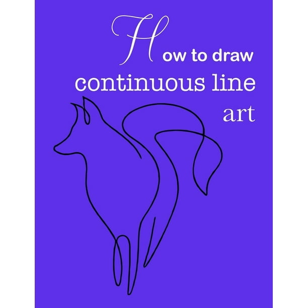 How to draw continuous line art Continuous line art practice pages