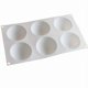 thumbnail image 4 of Utilice un molde semicircular en espiral for mousse de helado for envasar un molde de silicona con forma de sombrero navideño y un molde de chocolate., 4 of 7