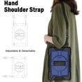 thumbnail image 4 of BMOUO Case for Samsung Galaxy Tab A11 Plus 11" 2026 / A9 Plus 11 Inch 2024,Protective Case Cover with 360° Rotating Stand and Hand / Shoulder Strap for Tab A11+ / A9+ Inch , Black+Navy Blue, 4 of 7