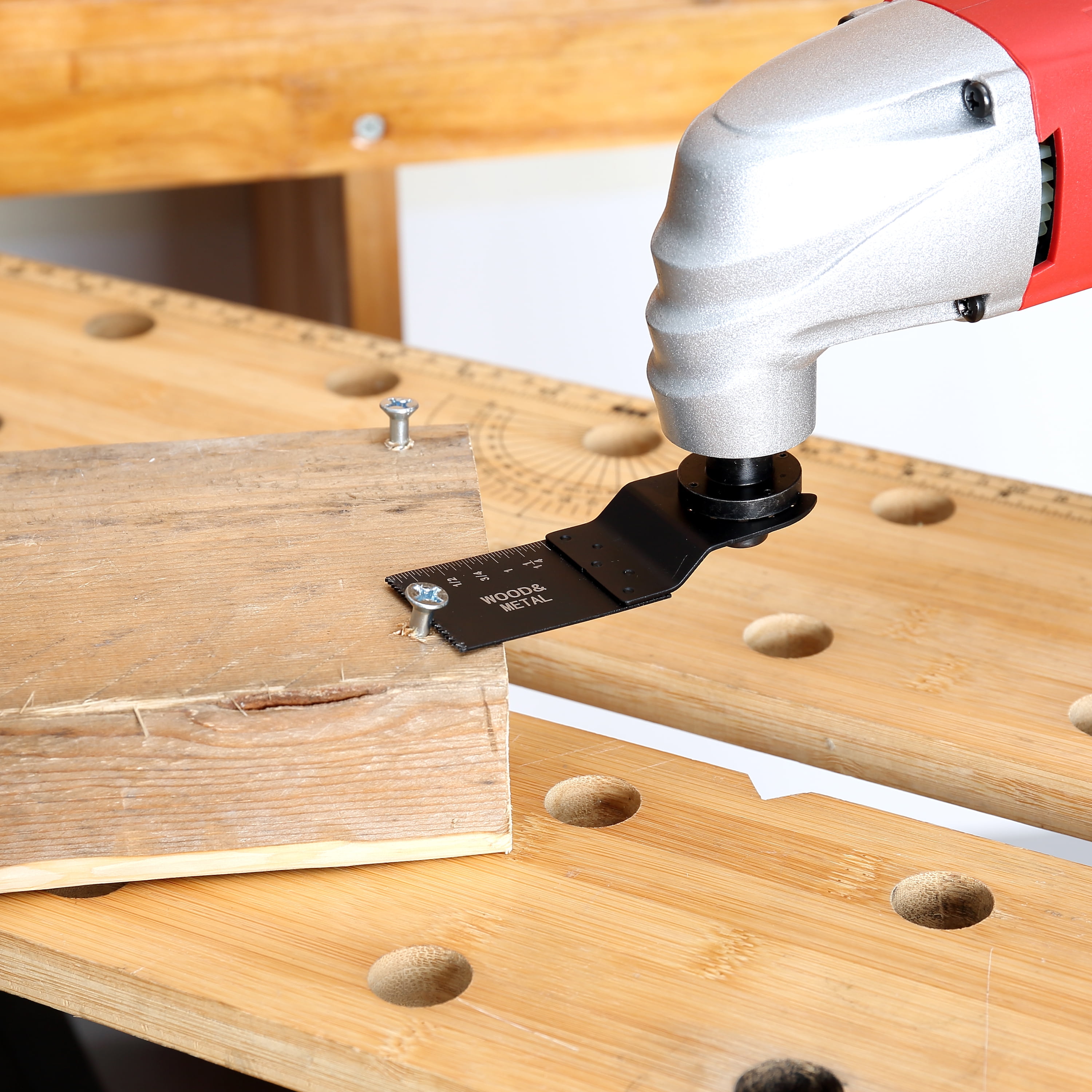 Hyper Tough 4 Piece Oscillating Wood and Metal Cutting Kit, JB98005J