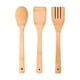 thumbnail image 1 of Set de utensilios de cocina de madera de bambú, 3 piezas, 1 of 2