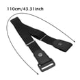 thumbnail image 4 of Buckle-Less Belt Hooks 1 Pack, Tactical Metal Hook Elastic Belt, Adjustable Magic Tape No Buckle EDC Band for Man Women, 4 of 7