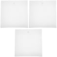 thumbnail image 1 of Carpeta de plástico transparente de 3 piezas con cierre de velcro, organizador expandible para documentos, sobres de polietileno, carpetas para oficina, 1 of 7