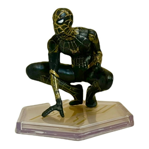 Spiderman Black Suit Cake Topper No Way Home Spider Man 3” Figurine Figure Pvc