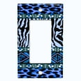 thumbnail image 5 of Metal Light Switch Plate Cover African Safari Animal Print Tribal Art Pattern SFR044, 5 of 13