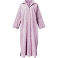 thumbnail image 3 of chouyatou Women's Casual Long Sleeve Button Down Loose Striped Cotton Maxi Shirt Dress, 3 of 10