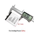 thumbnail image 1 of Batterie Compatible avec Umidigi S2 Pro Lite S3 F1 S5 Tactile X Z2 Li-Polymère pour Téléphone Intelligent, 1 of 5