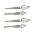 thumbnail image 1 of 4pcs/set Drawing Spoons Professional Anti-rust Stainless Steel Plating Coffee Chef's Art Pencil For Cake Kaesi Kaesi, 1 of 5
