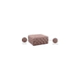 thumbnail image 6 of Homestock Mediterranean Mingle Velvet Ottoman/Bench, 6 of 6