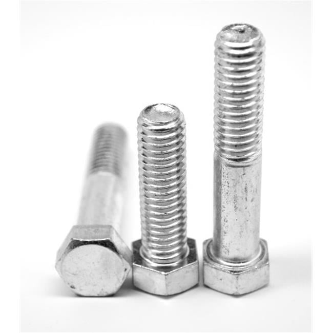 Stainless Steel Hex Cap Screw Bolt Partial Thread 3/8-16 x 2-1/4 25/PCS 