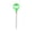 Green, variant on Big Bubble Wand with Smile Face Handle, 17-Inch Giant Bubble Blower Outdoor Activities, Summer Party Favors Gift(Bubble Solution Included)
