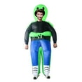 thumbnail image 2 of Homemiyn Inflatable Green Alien Costume Inflatable Costumes For Adults Or Kid (Adult 160-195cm), 2 of 3