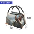 thumbnail image 2 of Disketp Autumn Dragon Mountain View Insulated Bags, Insulated Cooler Bag Totes for Lunch Beach Camping, 2 of 6