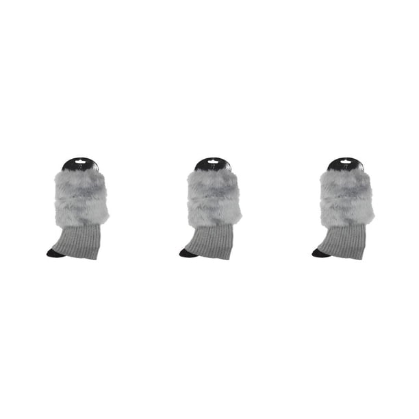 Jumpingount 1 par de calentadores de piel para piernas, puños cálidos, mangas elegantes para piernas, cubierta de calcetín para botas para Type1 NO1