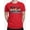 Red, variant on Beach Scene Graphic - T-shirt Men's