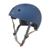 Triple Eight Dual Certified Helmet Blue Rubber, L/XL