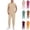Khaki, variant on Scrubs for Men Stretch V-Neck Scrub Top Jogger Pant with Pockets Work Set Quick Dry Anti-Wrinkle Mens Scrubs Set