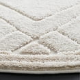 thumbnail image 3 of SAFAVIEH Marrakesh Corine Diamond Polyester Area Rug, Ivory/Beige, 6'7" x 6'7" Round, 3 of 8