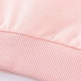 thumbnail image 4 of NAISIBABY Girls Sweatshirt 7T, Long Sleeve Graphic Crewneck Cotton Casual Pullover Tops Pink(2-8T), 4 of 6
