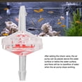 thumbnail image 4 of One-Way Non-Return Check Valve, 10Pcs One-Way Check Valve, 3/ 5/ 7mm Optional Fish Store Household For Fish  Aquarium 3mm, 4 of 8