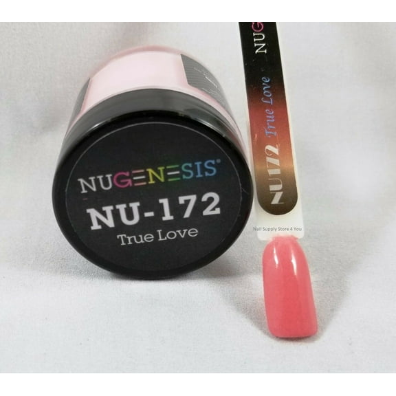NUGENESIS Nail Color Dip Dipping Powder 1.5oz/jar - NU172 True Love