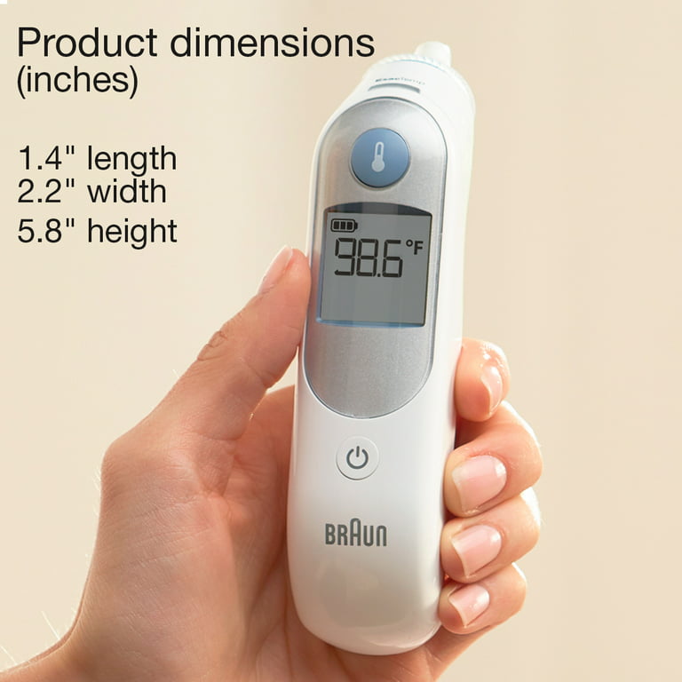 Braun ThermoScan 5 Ear Thermometer Digital Display, All Ages