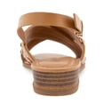 thumbnail image 3 of Kensie Women's Alishia Gem Crossband Wedge Flat Sandal, 3 of 5