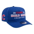 thumbnail image 3 of Men's New Era Royal Chicago Cubs 2016 World Series Champions Historic 9FIFTY A-Frame Snapback Hat, 3 of 5