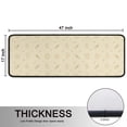 thumbnail image 5 of Kitchen Rugs Sets Of 2,Beige Celestial Pattern Anti Fatigue Kitchen Mat Rugs Non Slip Washable,Decorative Kitchen Floor Mats for Kitchen,Sink,Laundry,17"x47"+17"x47", 5 of 5