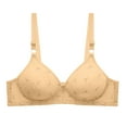 thumbnail image 4 of Women's Blissful Benefits Underarm-Smoothing with Seamless Stretch Wireless Lightly Lined Comfort Bra Complexion 40, 4 of 4