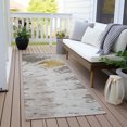 thumbnail image 5 of Addison Rugs Chantille Indoor/Outdoor Transitional Spiral Taupe Washable Runner Rug, 2'3" x 7'6", 5 of 5