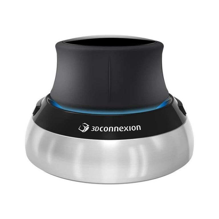 3Dconnexion SpaceMouse Compact, Black/Silver, Wired 3D CAD