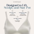 thumbnail image 4 of Dominique Sara Wire-Free Soft Cup T-Shirt Bra #5400 – Seamless Everyday Comfort Bra with Memory Foam Cups - Lingerie for Women, 4 of 6