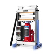 ROSITEK REP8 Hydraulic Heat Press Machine - 8 Ton Bottle Jack and Dual 3x7 Inches Heated Plates