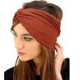 thumbnail image 6 of ZHUYING 10 PCS Women Headbands African Wide Hair Wrap Extra Turban Head Bands for Lady Large Sport Workout Stretch Non-slip Big Hair Bands, 6 of 7