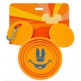 thumbnail image 2 of Disney Pet Dog Cat Bowl with Carabiner - Mickey Mouse Portable, 2 of 2