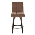 thumbnail image 6 of LumiSource Hank 26" Fixed-Height Counter Stool - Set of 2, 6 of 10