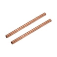 thumbnail image 5 of Uxcell 13mm OD 1mm Wall Thickness 200mm Length Copper Round Tube 2 Pack, 5 of 5