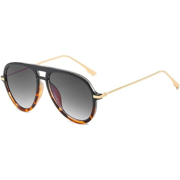 Men Sunglasses Oversized Women Shades Metal Frame Design Pilot Male Sun Glasses Driving Uv400 Eyewear