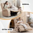 Oversized Power Recliner Chairs for Adults, Electric Reclining Chairs