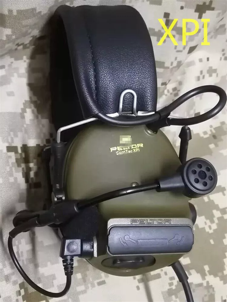 TCA PELTOR Comtac XPI VI C5 C6 Tactical Headset Noise Reduction