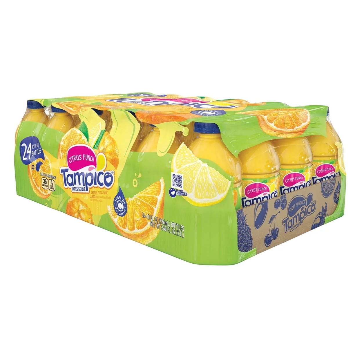 Tampico Citrus Punch, Orange Tangerine Lemon Flavored Juice Drink (10